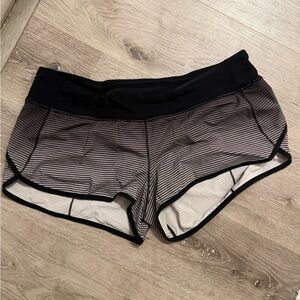 Lululemon grey/black size 10 shorts